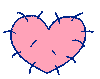 Heart Hair Sticker by Marie Spénale