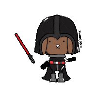 Dog Sticker by copomx