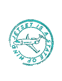 JetsetChristina travel vacation luxury hotel Sticker