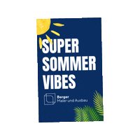 Sommerfest Sticker by Berger Maler und Ausbau GmbH