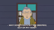 angry old man GIF by South Park 
