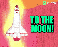 ZyptoPower moon rocket lfg to the moon GIF