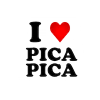 Ilovepicapica Sticker by Pica Pica Tx