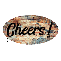 thebubblebusco cheers neon wine drinking Sticker