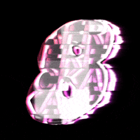 Glitch Numbers GIF by #BASILIO