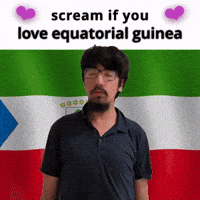 (silent) scream if you love equatorial guinea