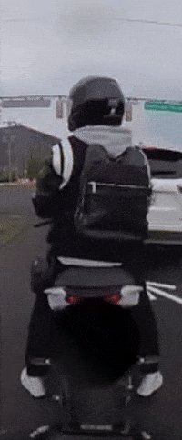 Traffic Middle Finger GIF