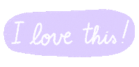 Lilac Love Sticker