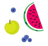 fruit glowing Sticker by TULA
