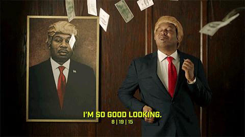 donald trump dancing GIF by The Daily Show with Trevor Noah