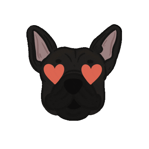 Dog Sticker by Ann of Facedit