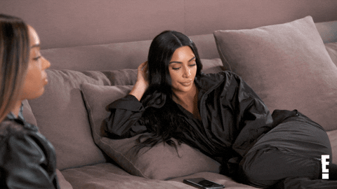 tired keeping up with the kardashians GIF by E!