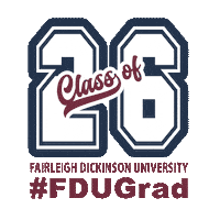 Graduation Sticker by Fairleigh Dickinson University