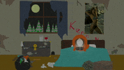 sleepy kenny mccormick GIF by South Park 