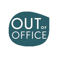 out of office outofoffice outofofficecom Sticker