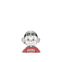 Cheese Head Wisconsin Sticker by Zhot