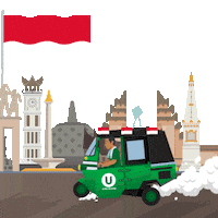Indonesia Merdeka Sticker by Ultra Voucher
