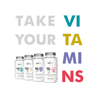 Take Your Vitamins Sticker by bestlab.com.pl