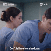 Angry Greys Anatomy GIF by ABC Network