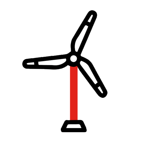 Wind Turbine Sticker by Fanshawe College