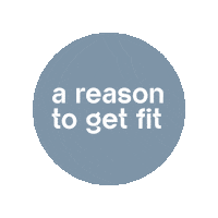 Flainshop fitness blue fit flain Sticker