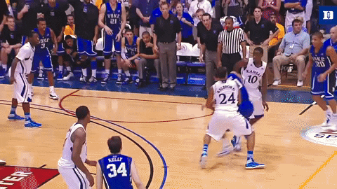 College Basketball Hoops GIF by Duke Men's Basketball