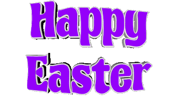 Easter Bunny Love Sticker by OpticalArtInc.