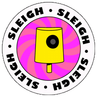 Sl3igh sleighpaint paintsleigh Sticker