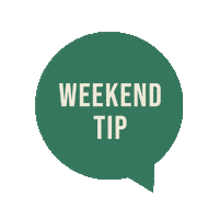 Weekendtip Sticker by The Social Brand