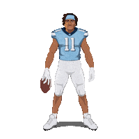 Tar Heels Mic Drop Sticker by SportsManias