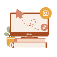 Instagram Book Sticker