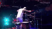 Drumming Twenty One Pilots GIF by iHeartRadio