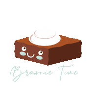 Brownie Sticker by 180 Cakes AU