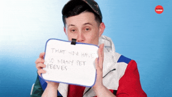 YOU HAVE SO MANY PET PEEVES