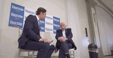 Bernie Sanders New Years Resolution GIF
