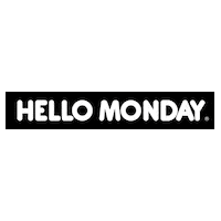 Logo Hello Sticker by HelloMonday