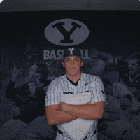 Sport Baseball GIF by BYU Cougars