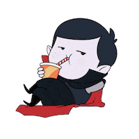 Dracula Sticker by Simple&Madama