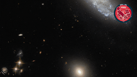 Nasa Sparkling GIF by ESA/Hubble Space Telescope