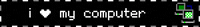 Pixel Text GIF
