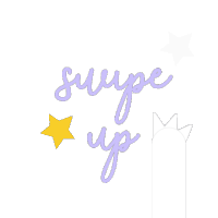 arrow swipe up Sticker by Noodoll