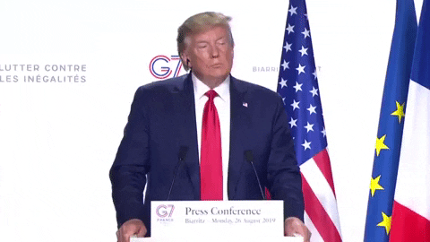 giphydvr donald trump giphynewsinternational g7 g7 summit GIF