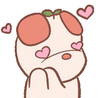 In Love Heart Sticker