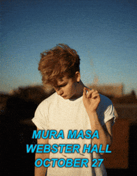 mura masa nyc GIF by Webster Hall