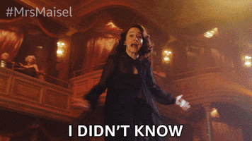 I Didnt Know Season 4 GIF by Amazon Prime Video