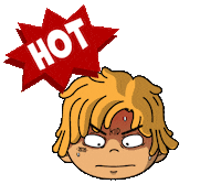 Funny Face Fire Sticker by SugarGang
