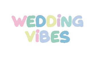 Guastinistyle fun wow vibes wedding Sticker