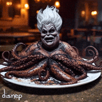 Little Mermaid Restaurant GIF