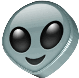 Outer Space Emoji Sticker by AnimatedText