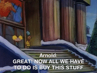 hey arnold nick splat GIF
